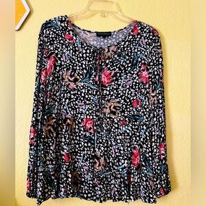 Cynthia Rowley blouse perfect for the Fall season!